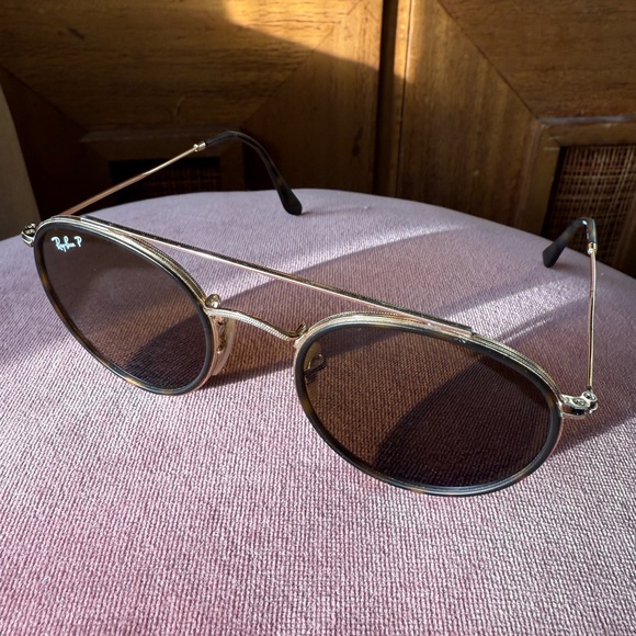 Ray-Ban Round Sunglasses Polarized 51mm - Picture 2 of 8